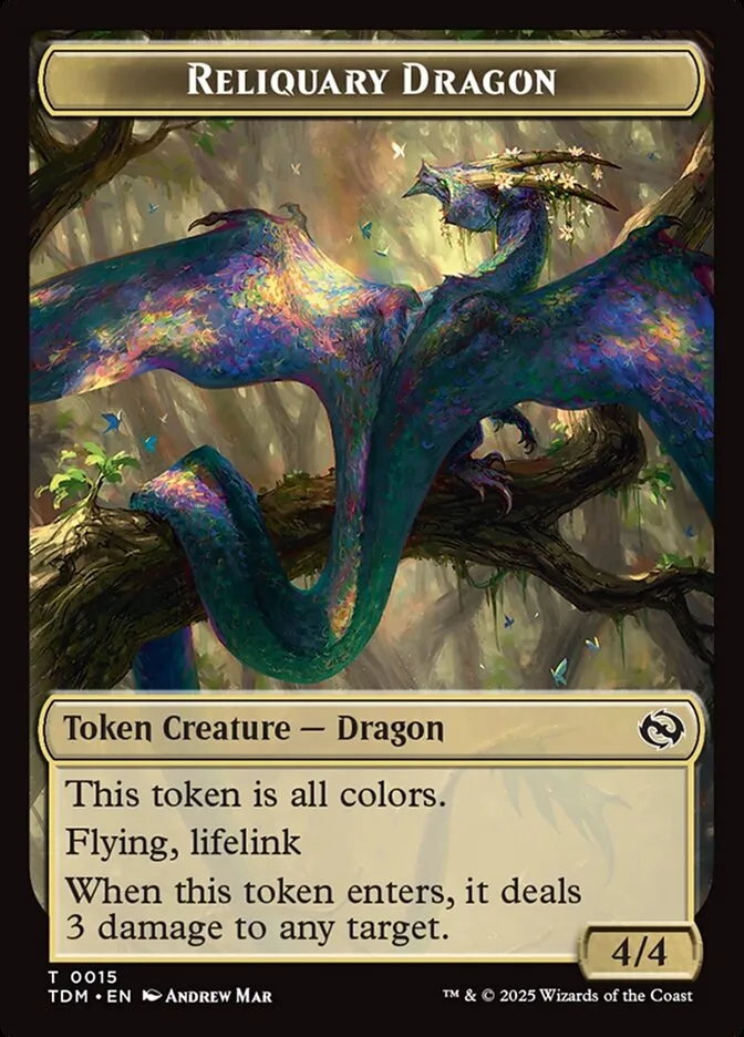 Reliquary Dragon Front Face