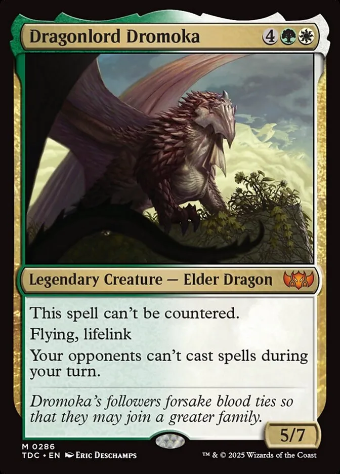 Dragonlord Dromoka Front Face
