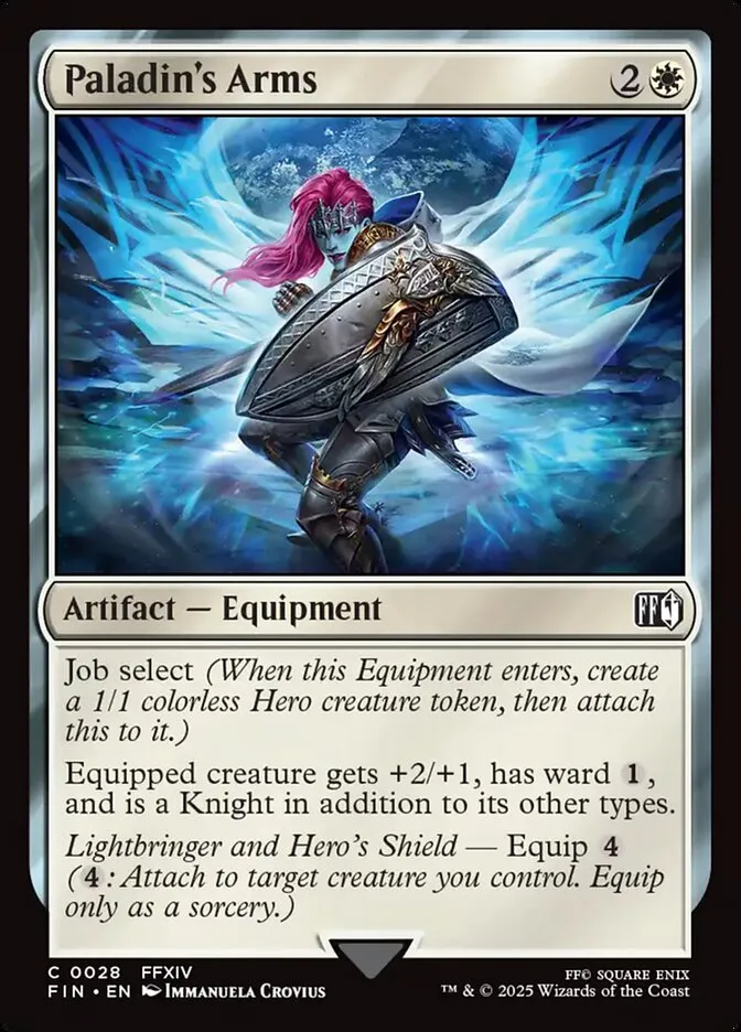 Paladin's Arms Front Face