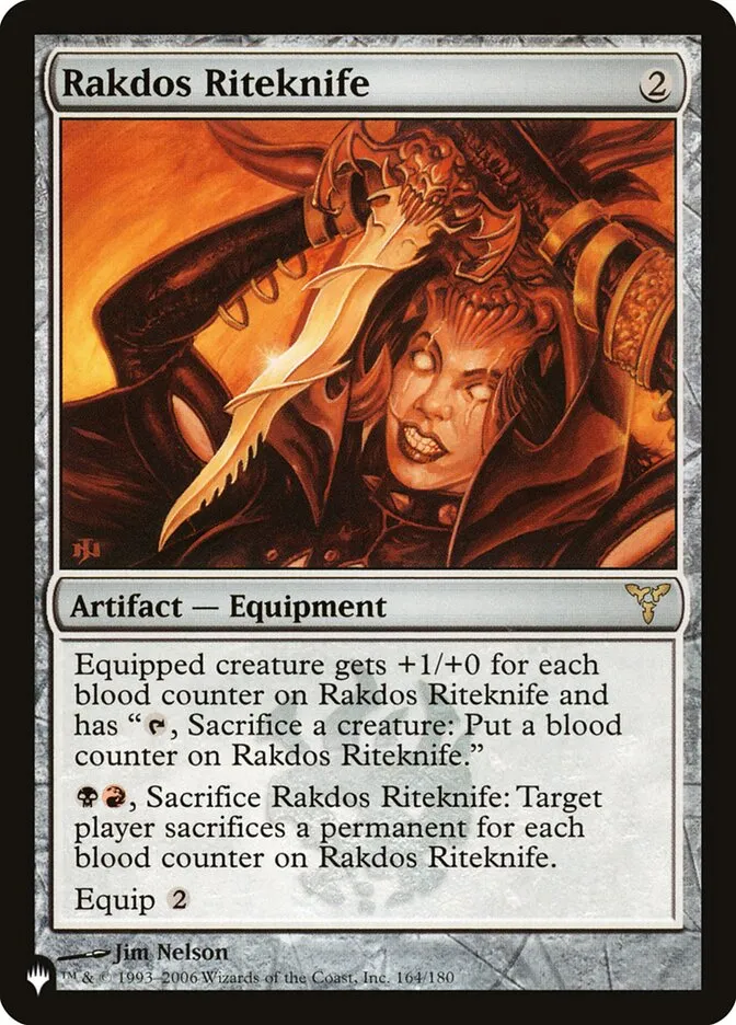 Rakdos Riteknife Front Face
