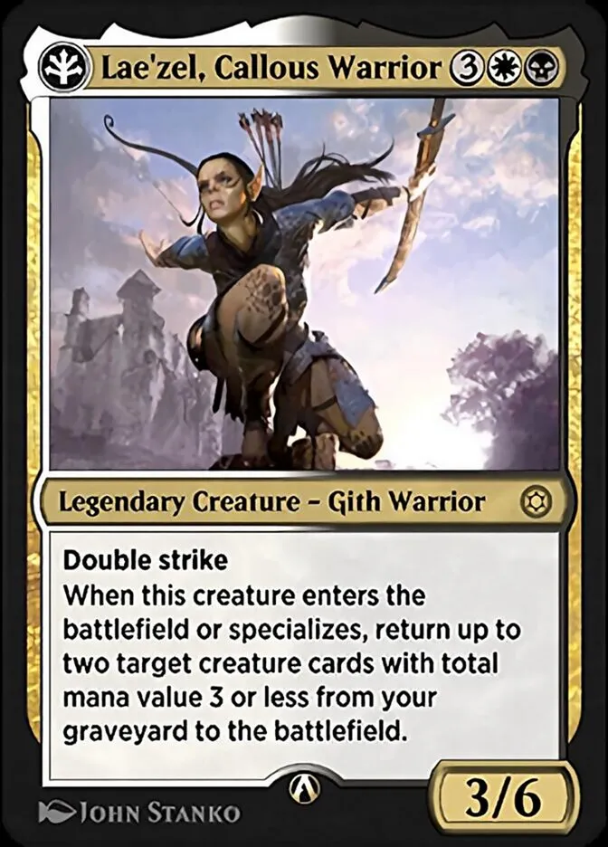 Lae'zel, Callous Warrior Front Face