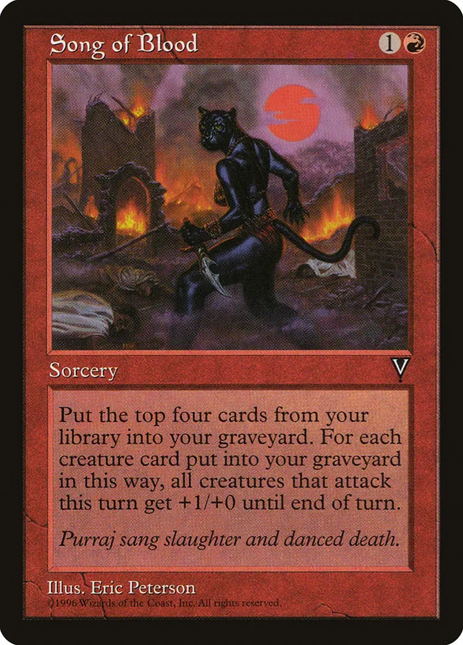Song of Blood Front Face