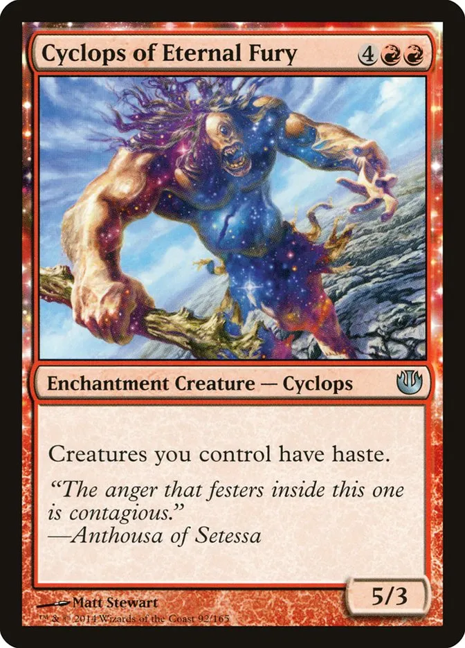 Cyclops of Eternal Fury Front Face