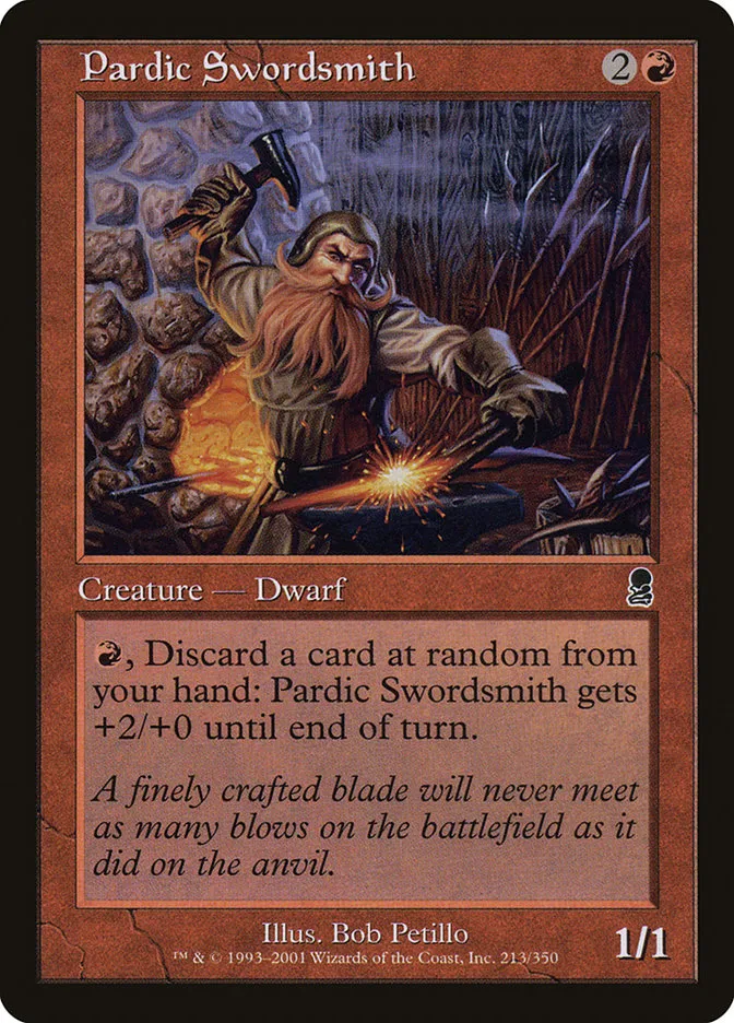 Pardic Swordsmith Front Face