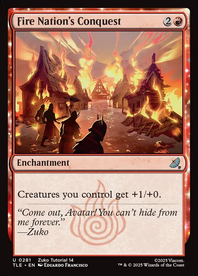 Fire Nation's Conquest Front Face