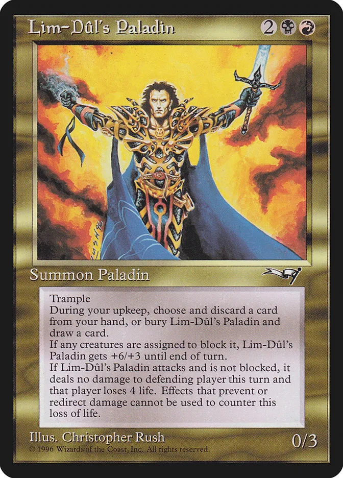 Lim-Dûl's Paladin Front Face