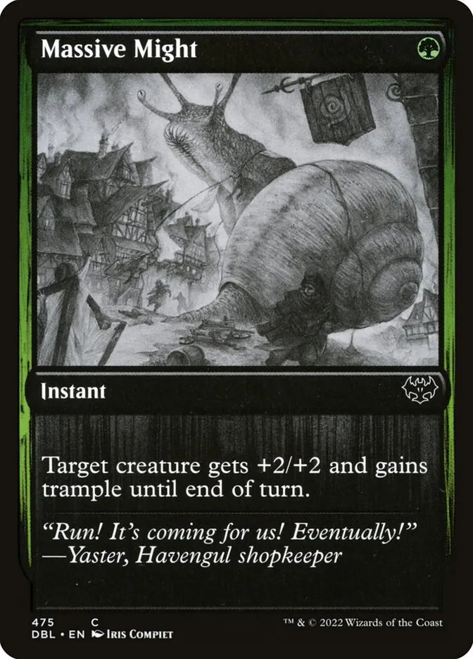 Massive Might Front Face