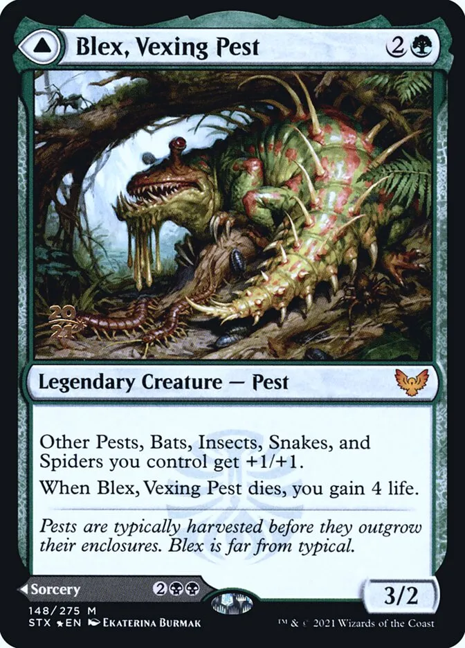 Blex, Vexing Pest // Search for Blex Front Face