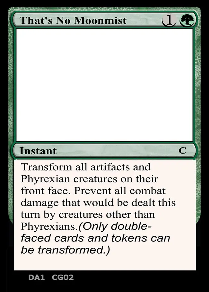 That's No Moonmist Front Face