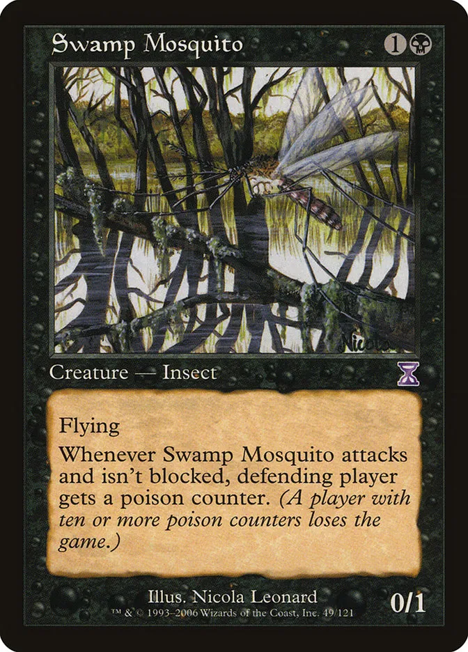 Swamp Mosquito Front Face