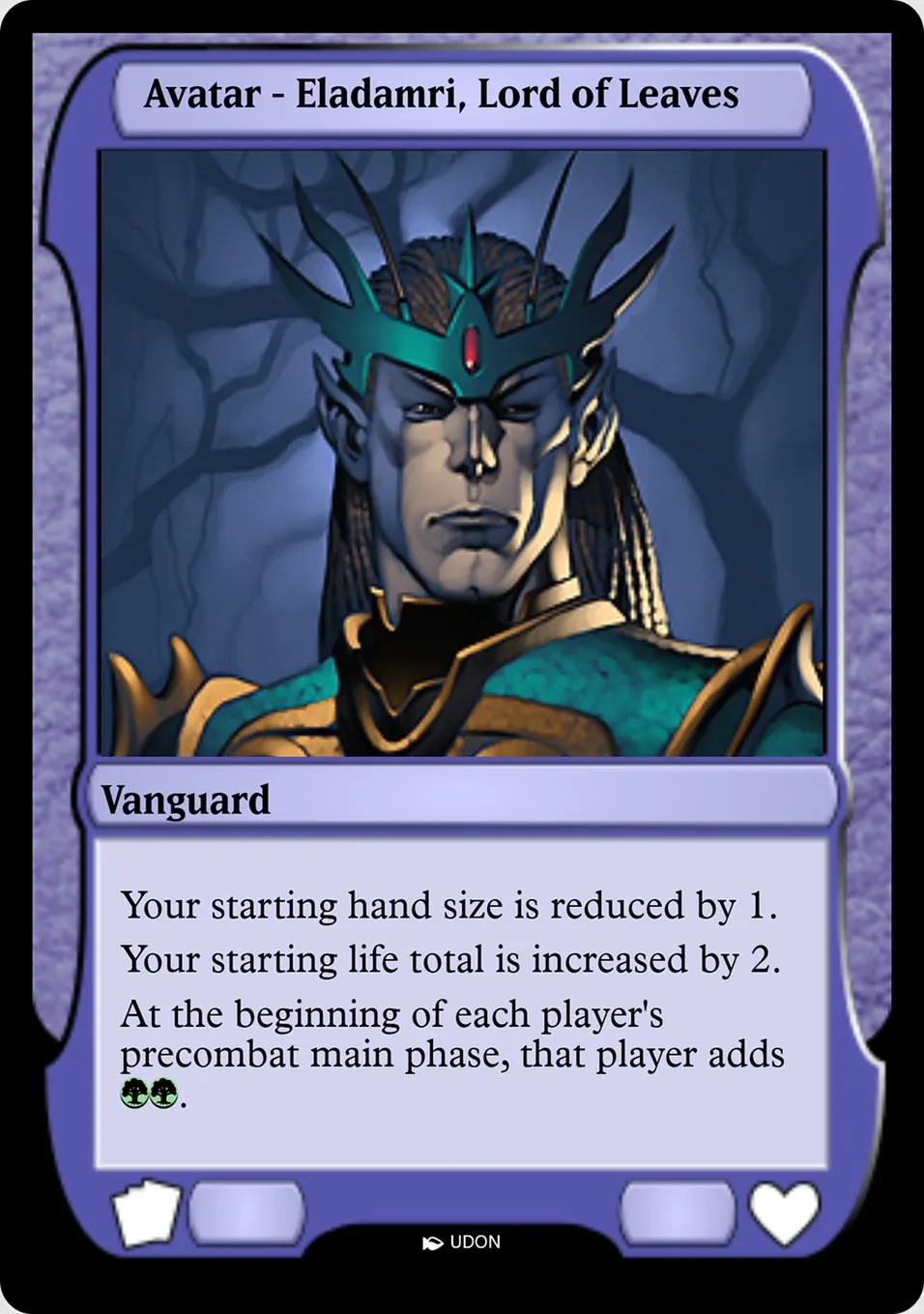 Eladamri, Lord of Leaves Avatar Front Face
