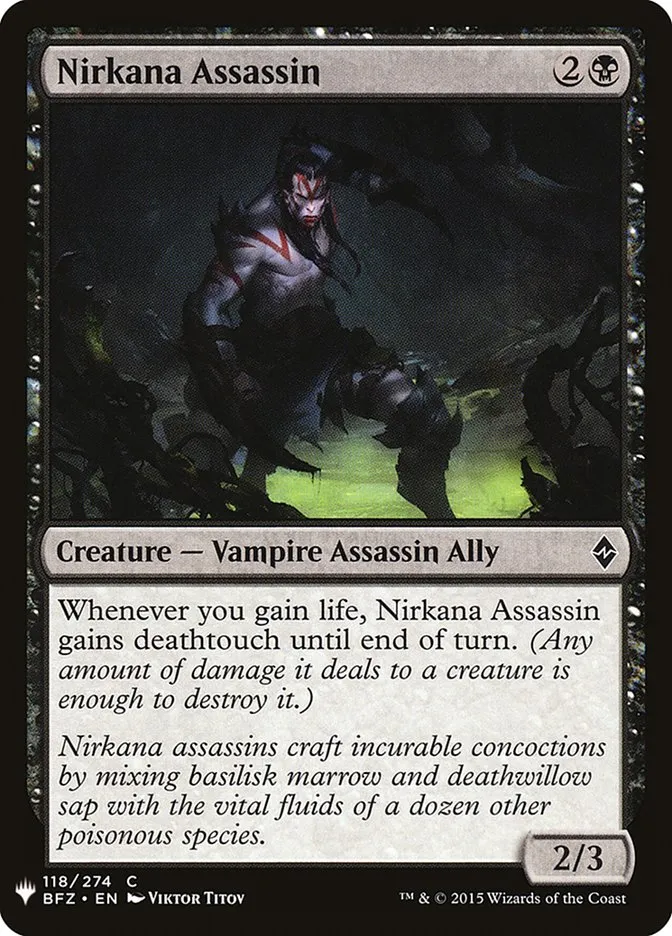 Nirkana Assassin Front Face