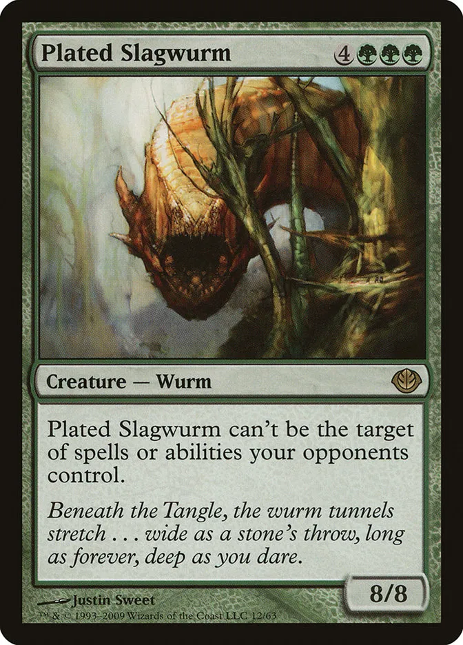 Plated Slagwurm Front Face
