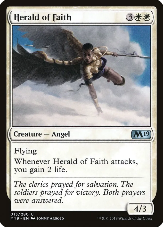 Herald of Faith Front Face