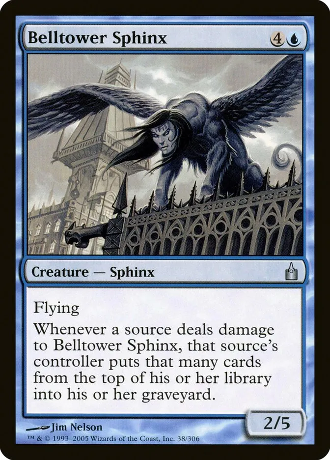 Belltower Sphinx Front Face