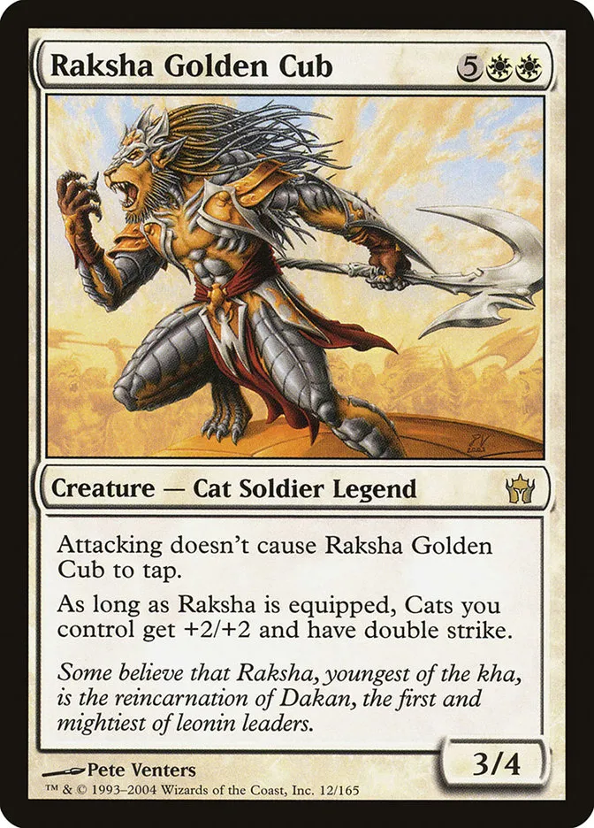 Raksha Golden Cub Front Face