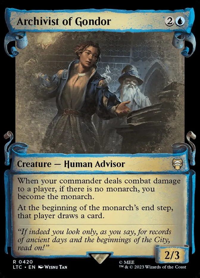 Archivist of Gondor Front Face