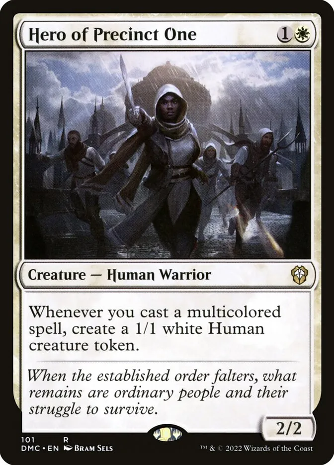 Hero of Precinct One Front Face