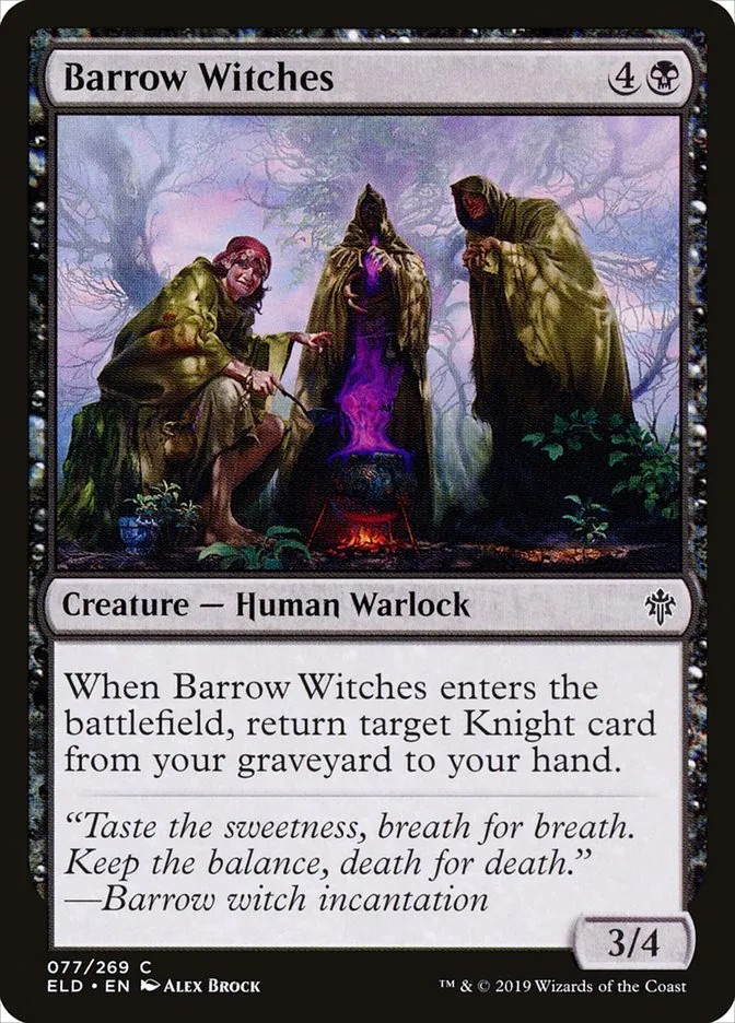 Barrow Witches Front Face