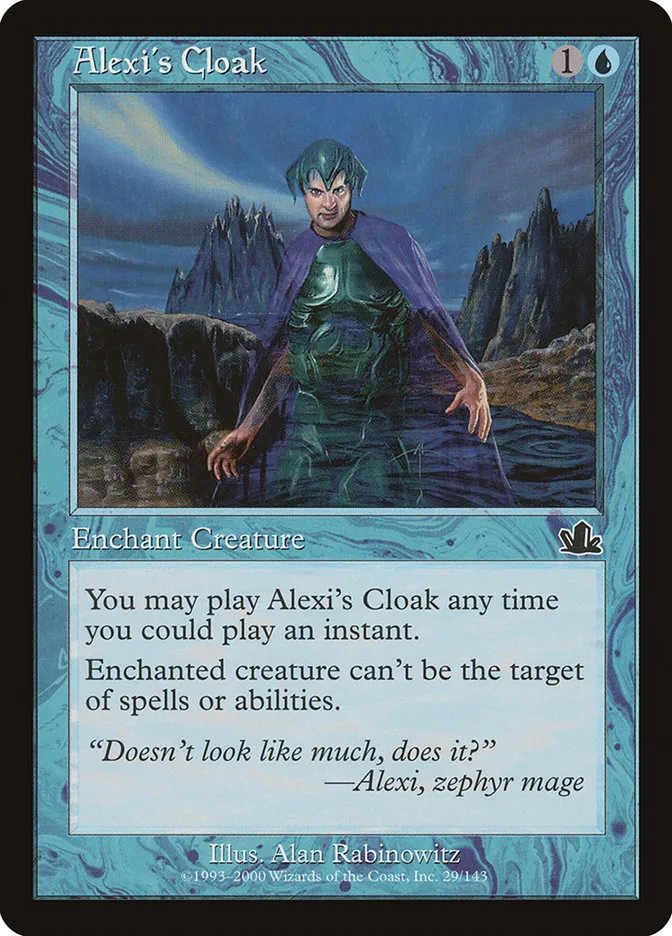 Alexi's Cloak Front Face