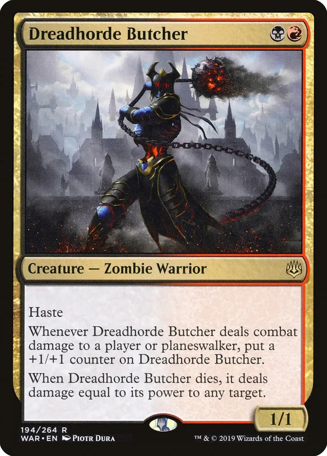 Dreadhorde Butcher Front Face