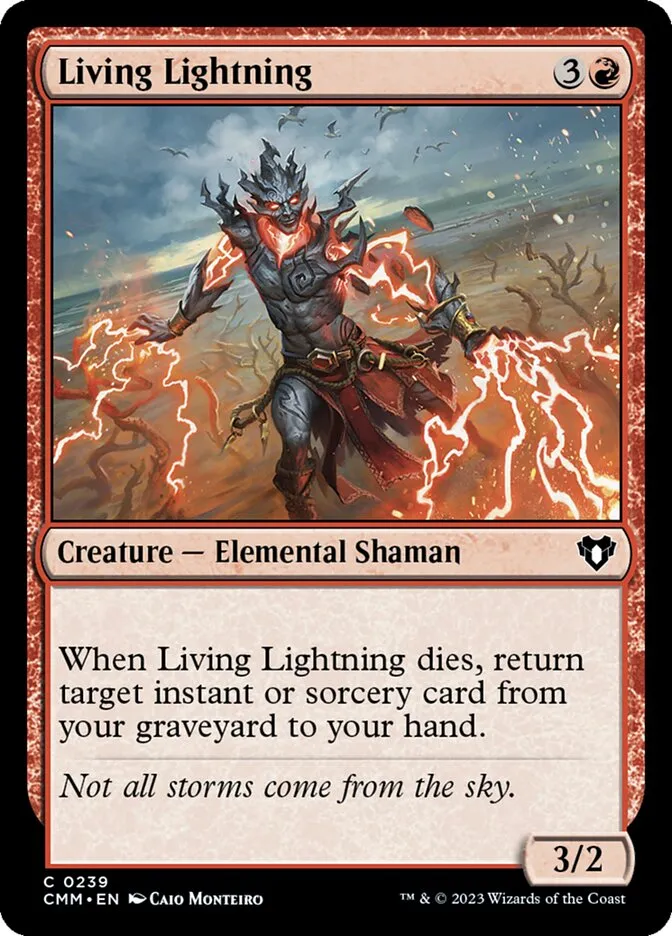 Living Lightning Front Face