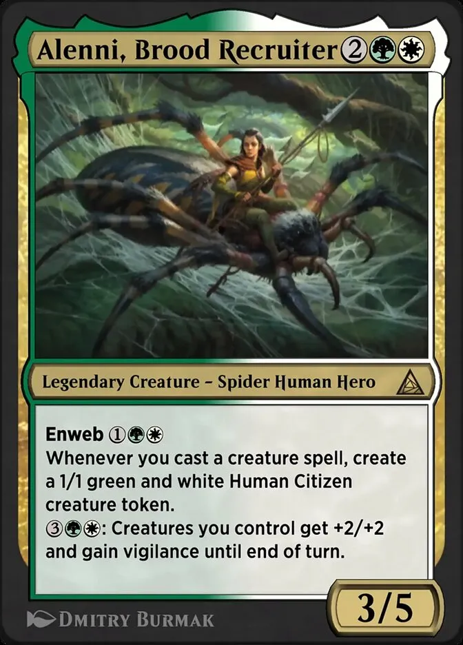 Silk, Web Weaver Front Face