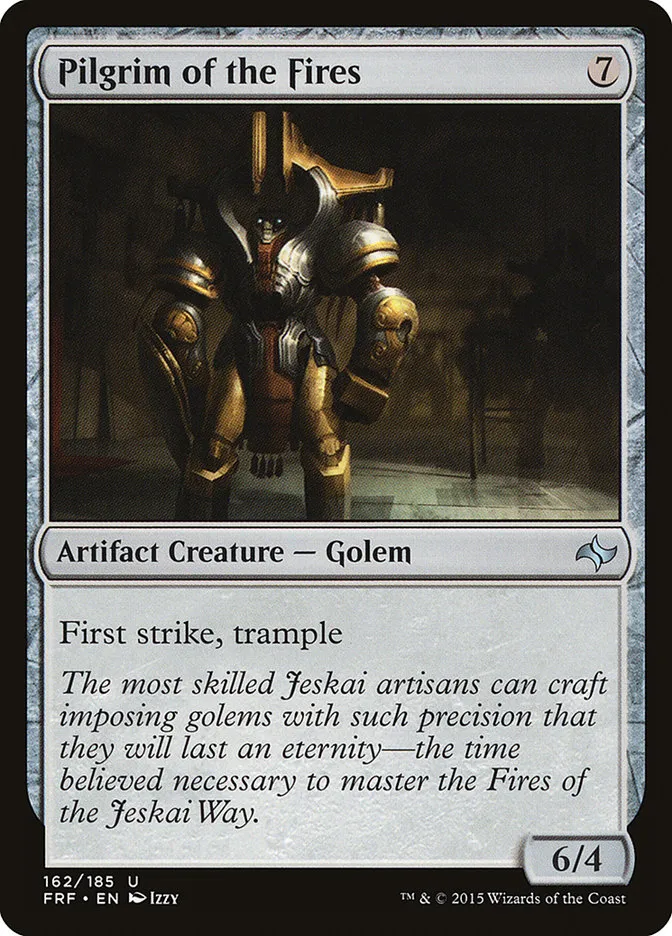 Pilgrim of the Fires Front Face