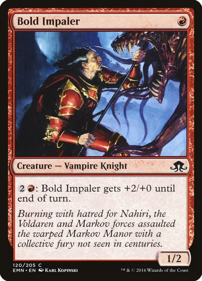 Bold Impaler Front Face