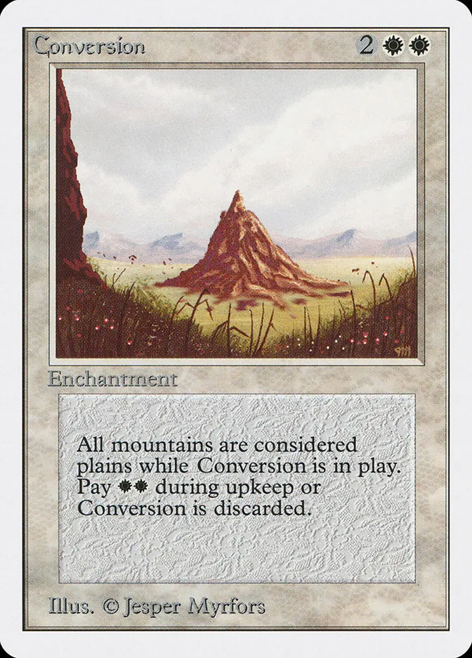 Conversion Front Face