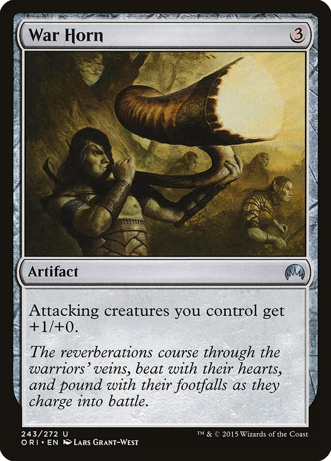 War Horn Front Face