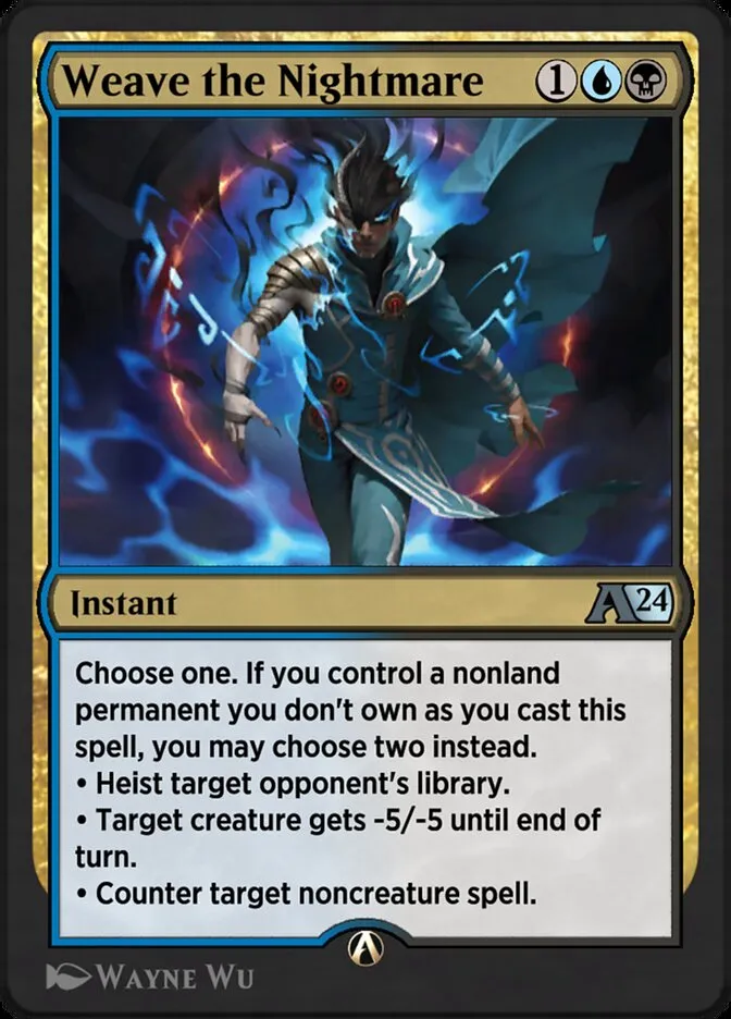 Weave the Nightmare Front Face