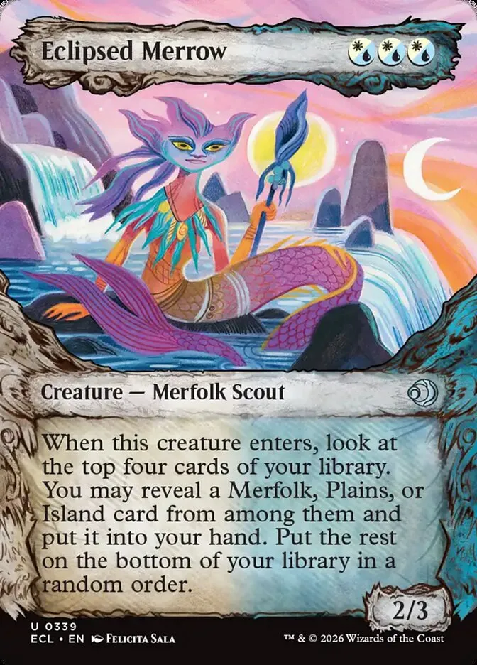Eclipsed Merrow Front Face