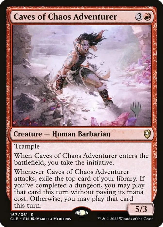 Caves of Chaos Adventurer Front Face