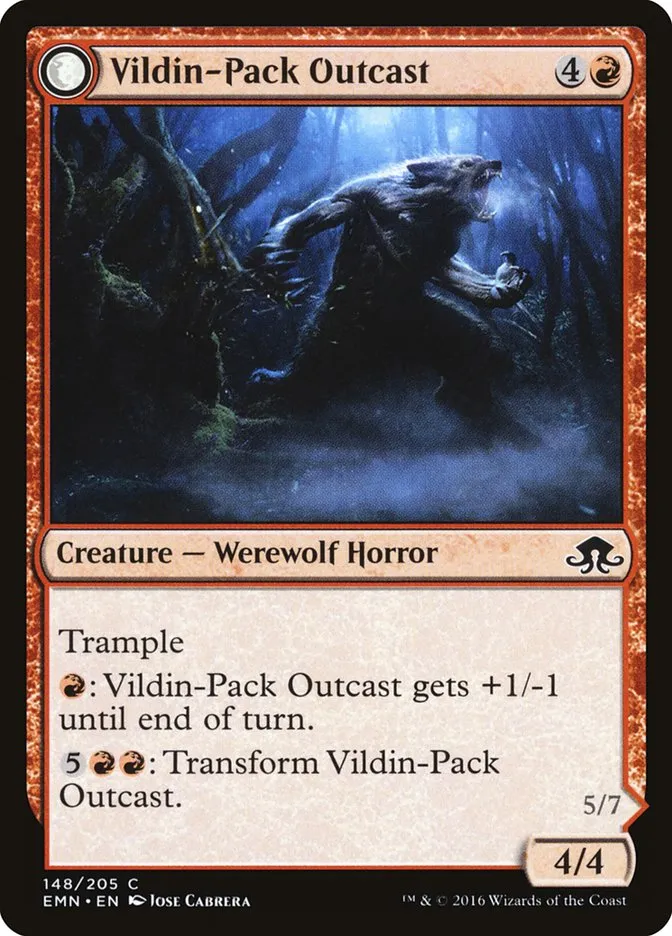 Vildin-Pack Outcast // Dronepack Kindred Front Face