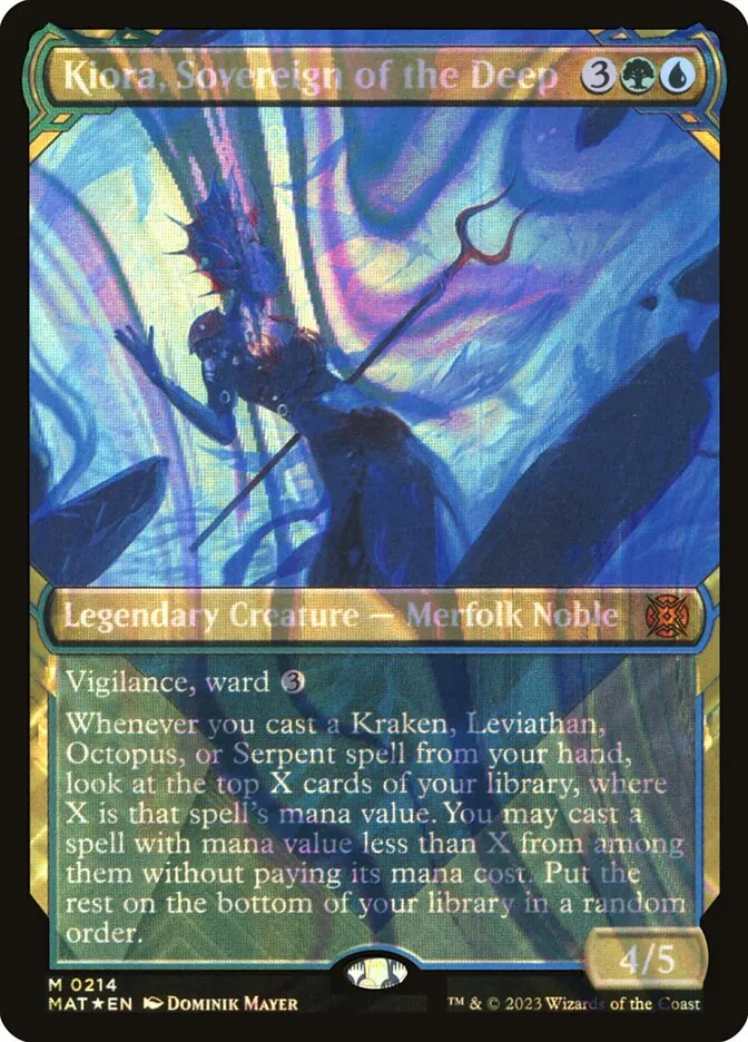 Kiora, Sovereign of the Deep Front Face