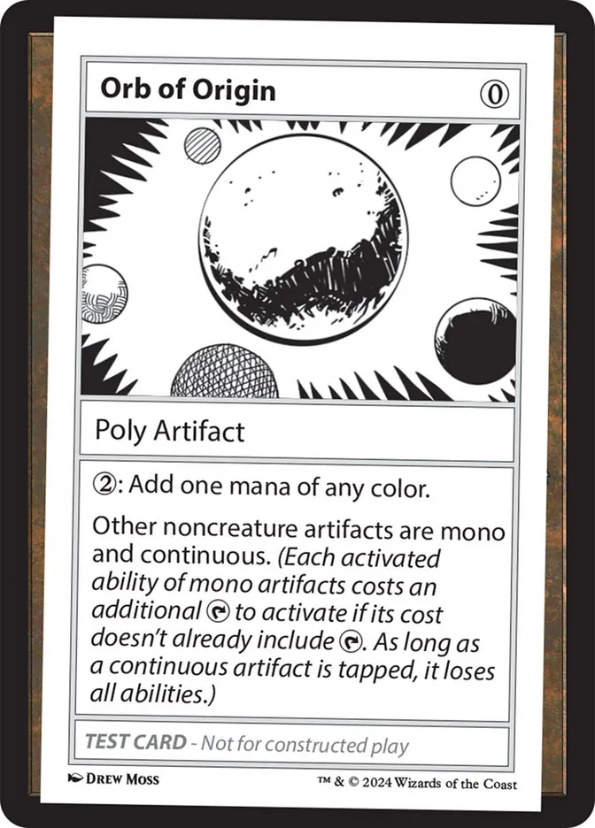 Orb of Origin Front Face