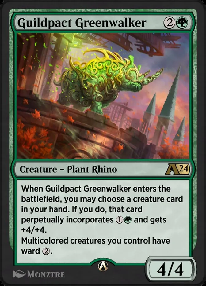 Guildpact Greenwalker Front Face