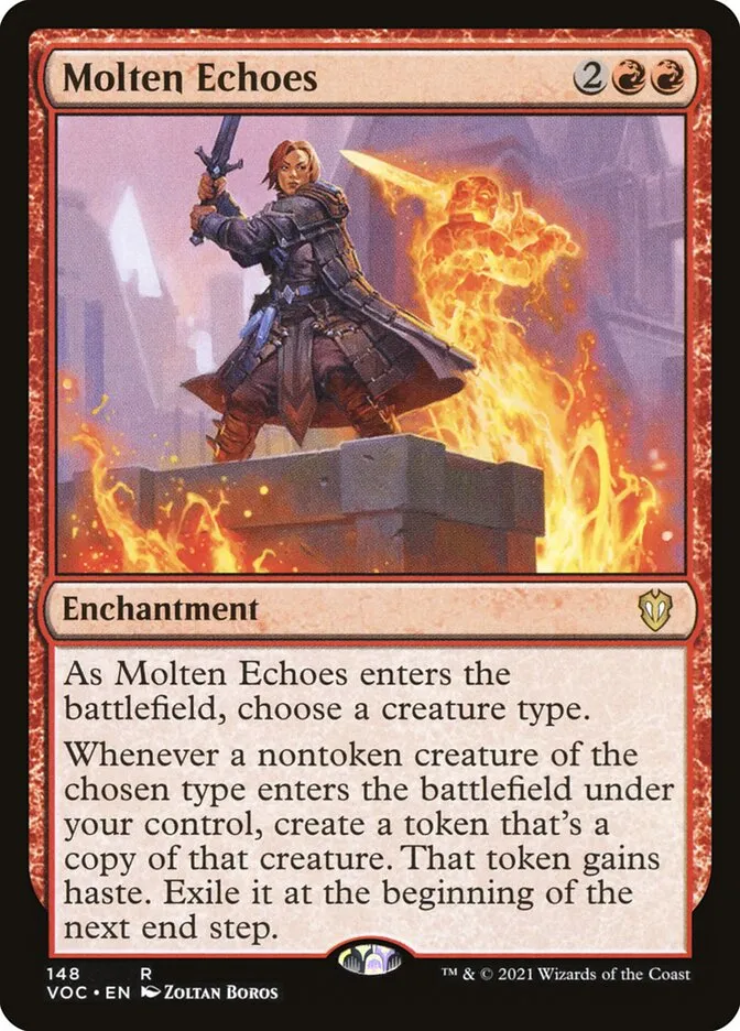 Molten Echoes Front Face