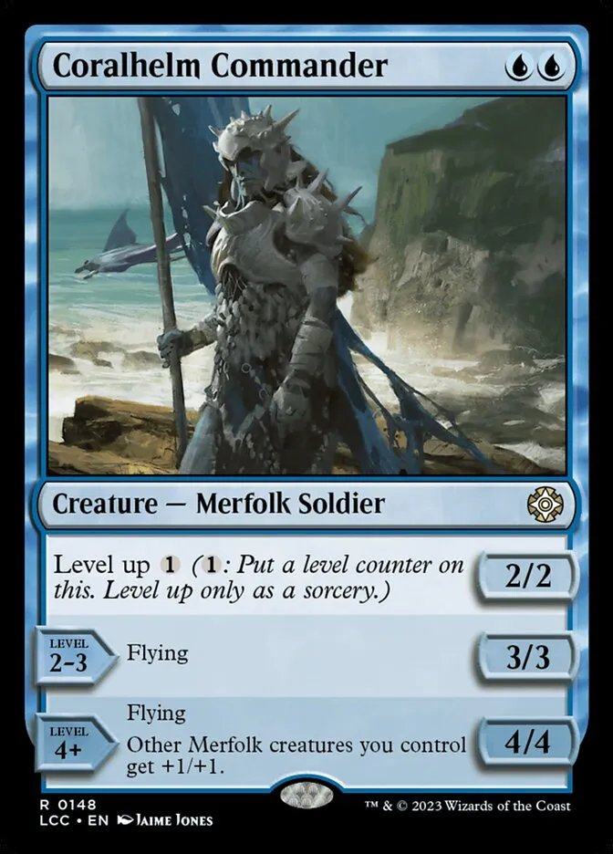 Coralhelm Commander Front Face