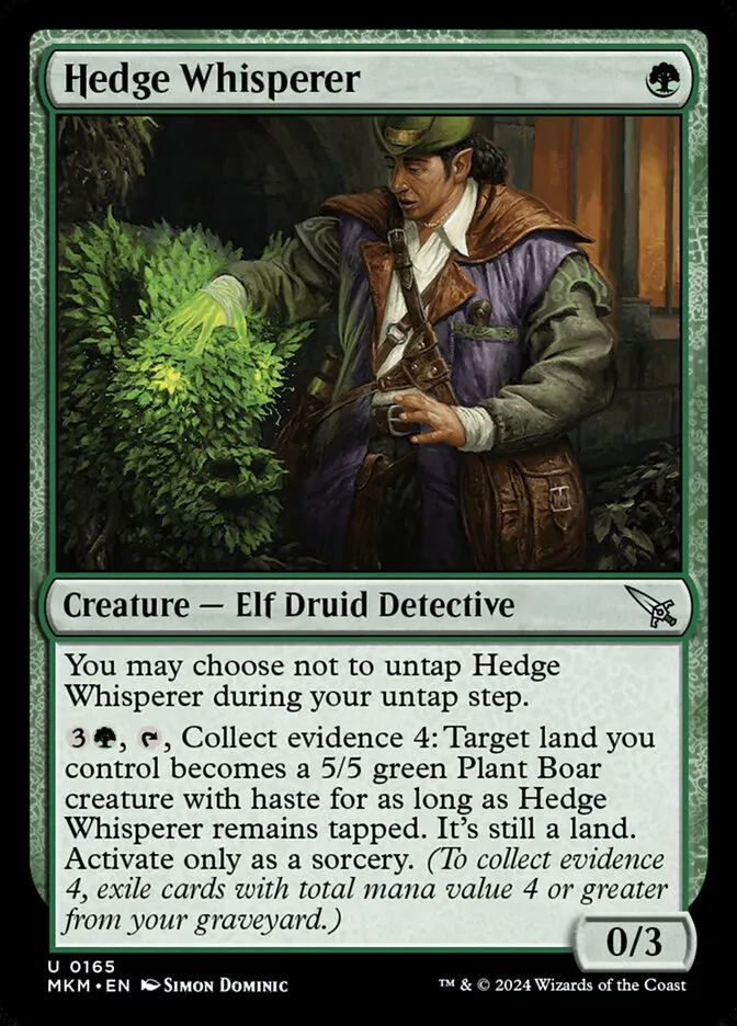 Hedge Whisperer Front Face