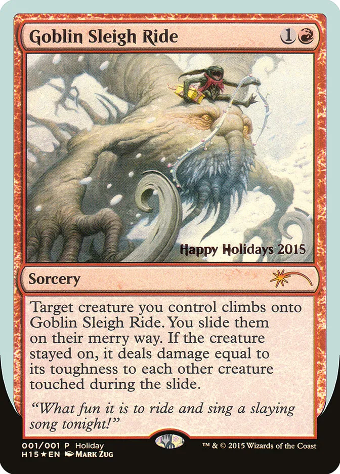 Goblin Sleigh Ride Front Face