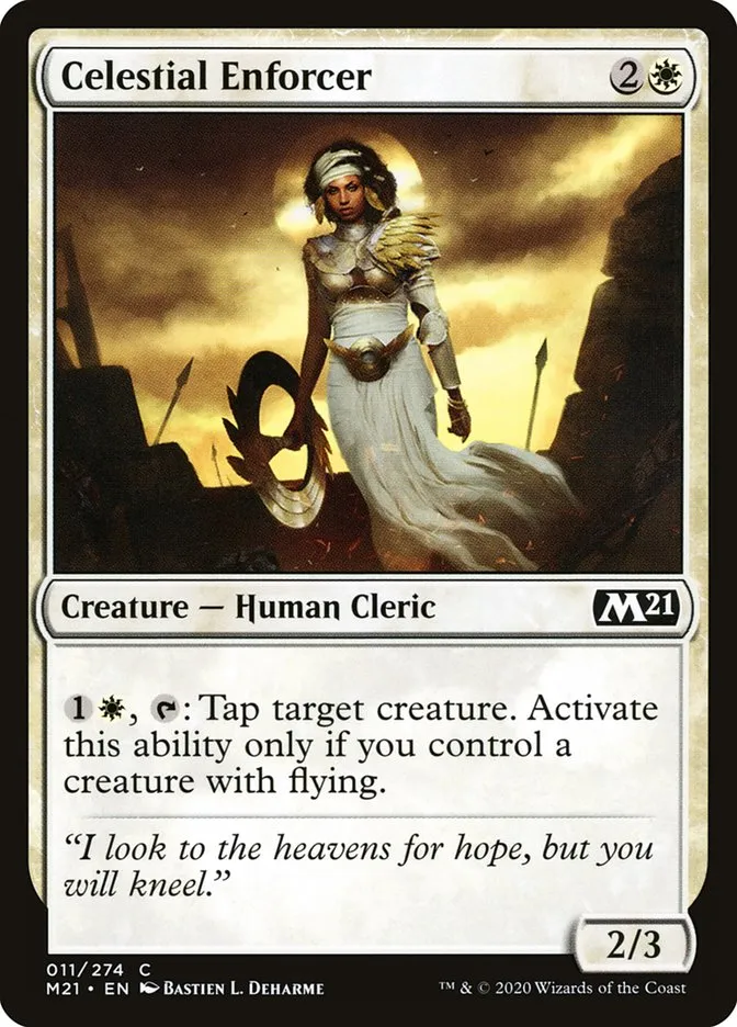 Celestial Enforcer Front Face