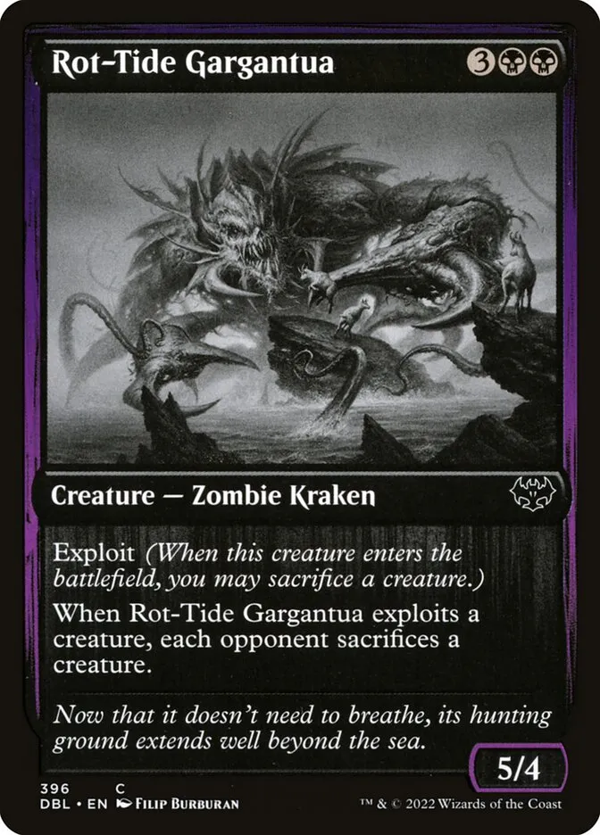 Rot-Tide Gargantua Front Face
