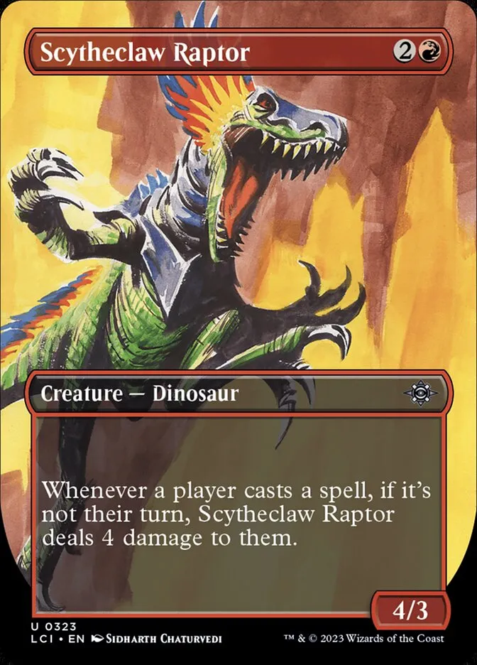 Scytheclaw Raptor Front Face