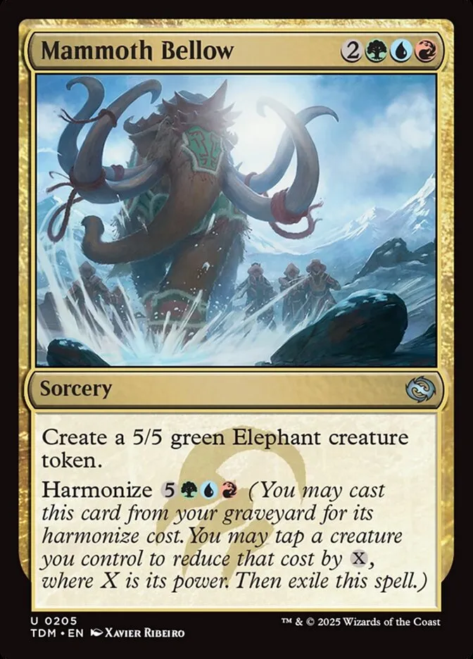 Mammoth Bellow Front Face