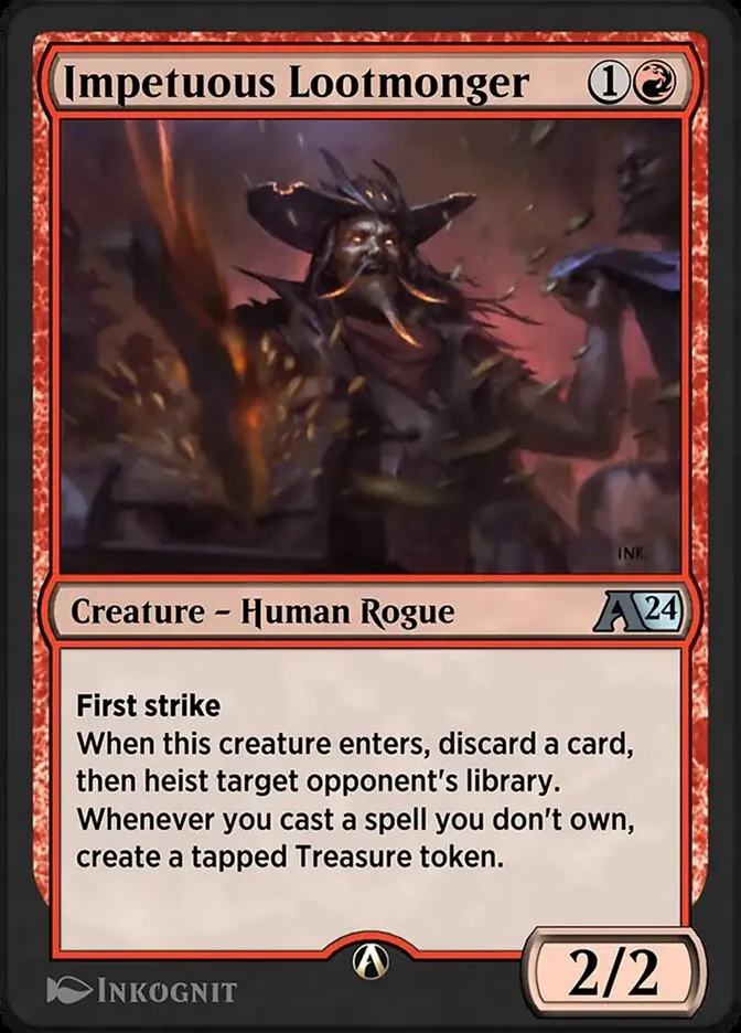 Impetuous Lootmonger Front Face