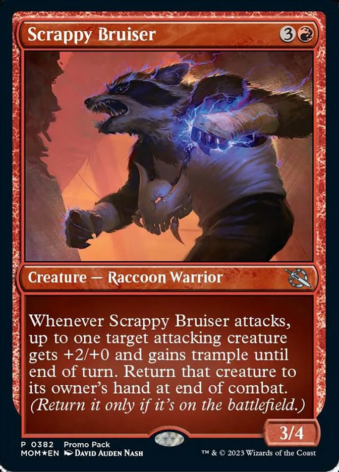 Scrappy Bruiser Front Face