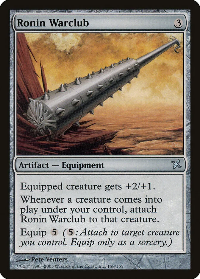 Ronin Warclub Front Face