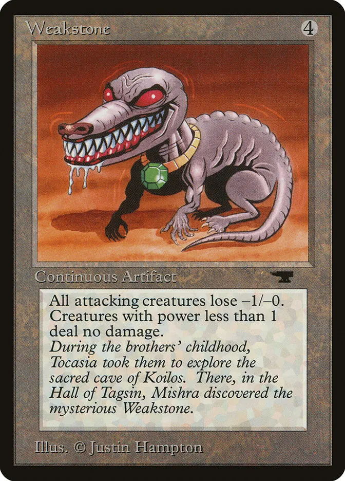 Weakstone Front Face